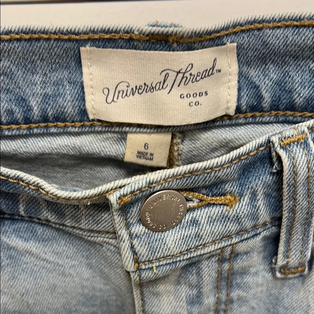 Universal Thread Light Blue Denim Skirt - Image 4