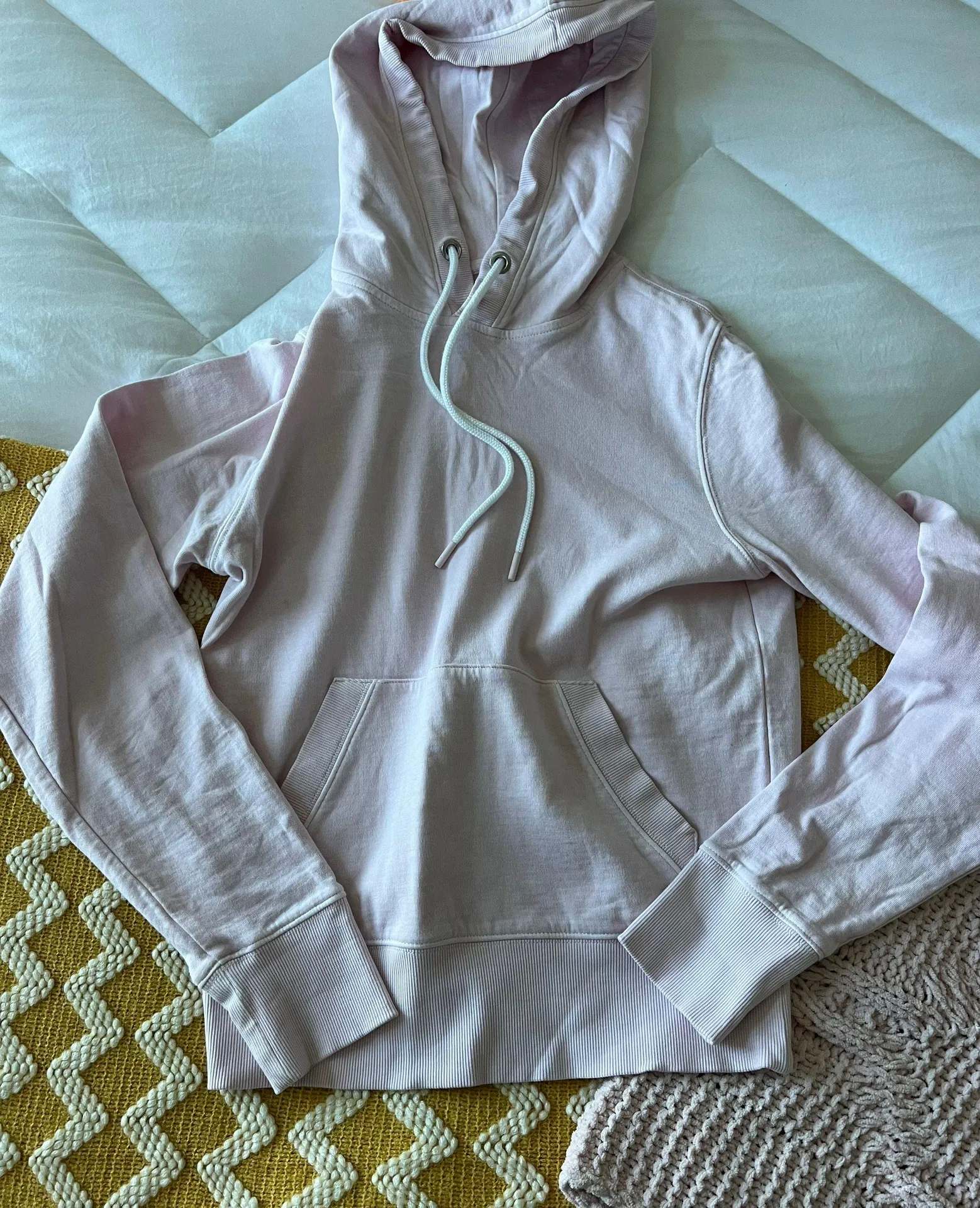 Baby Pink Hooded Long Sleeve  - Image 4