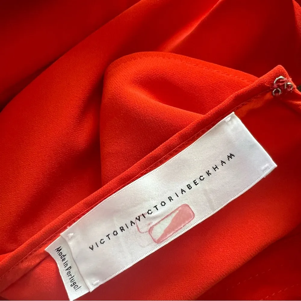 Victoria Beckham Back Tie Midi Shift Dress, Size UK12, US8 EXCELLENT! - Image 12