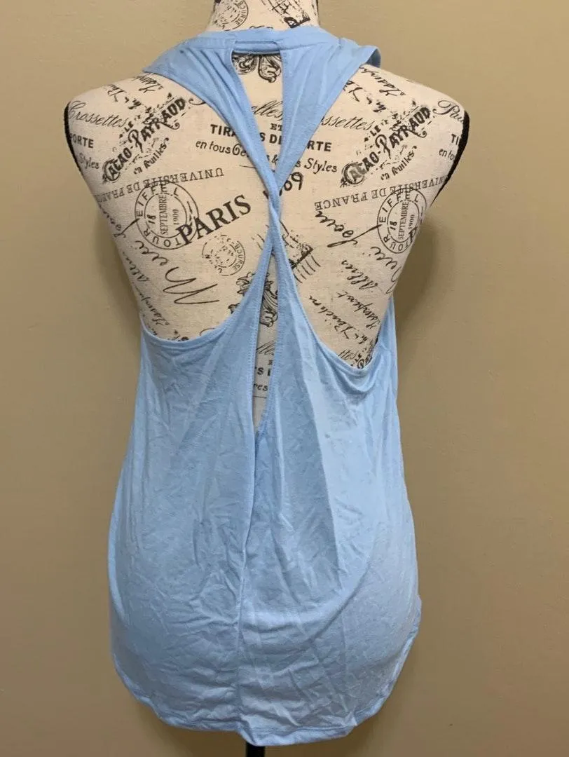 Freeze Clothing Freeze Finally Friday Blue Tank Top Large - Image 4