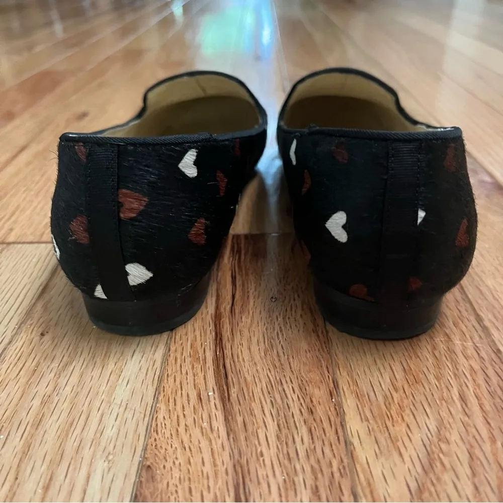 NIB C Wonder Lizaly flats in heart print sz 6 - Image 5