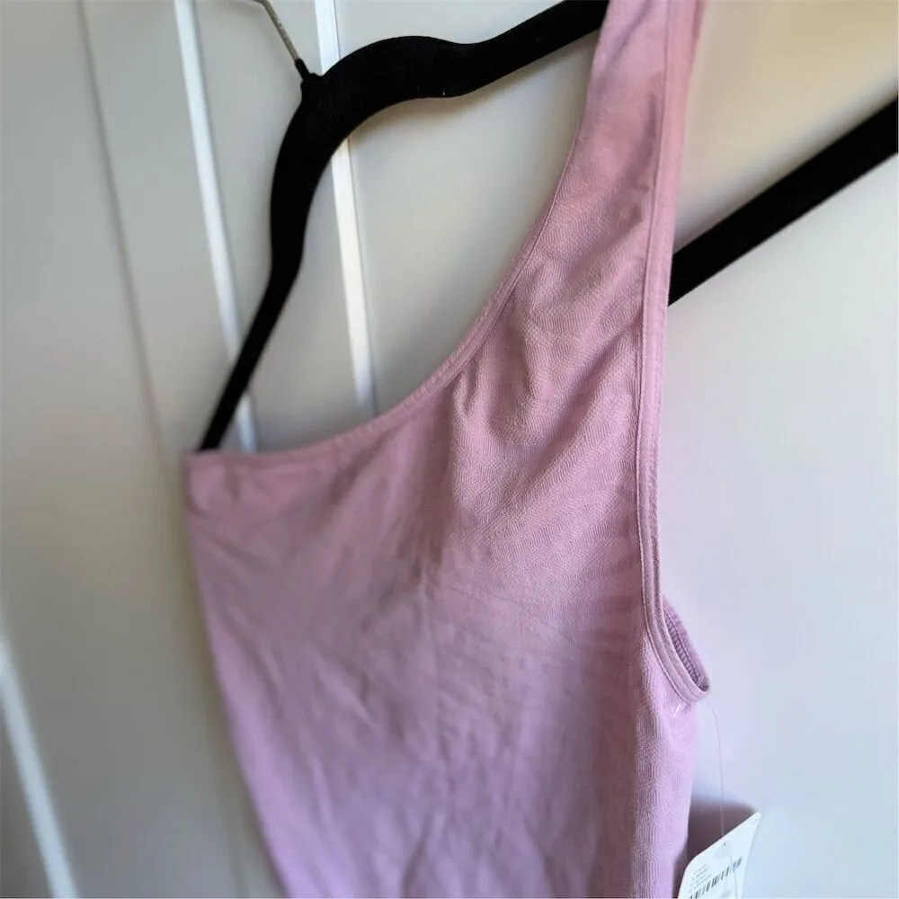 Free People Women's XS/S Light Purple One Shoulder Bodysuit Blouse - Image 3