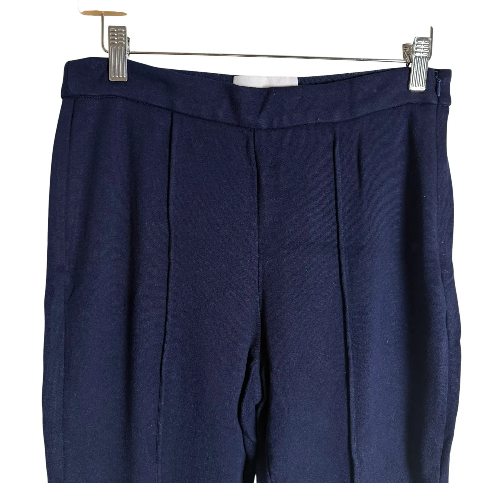 Tuckernuck x Atlantic Pacific Penny Kick Flare Navy Blue High Rise Pants Size M - Image 6