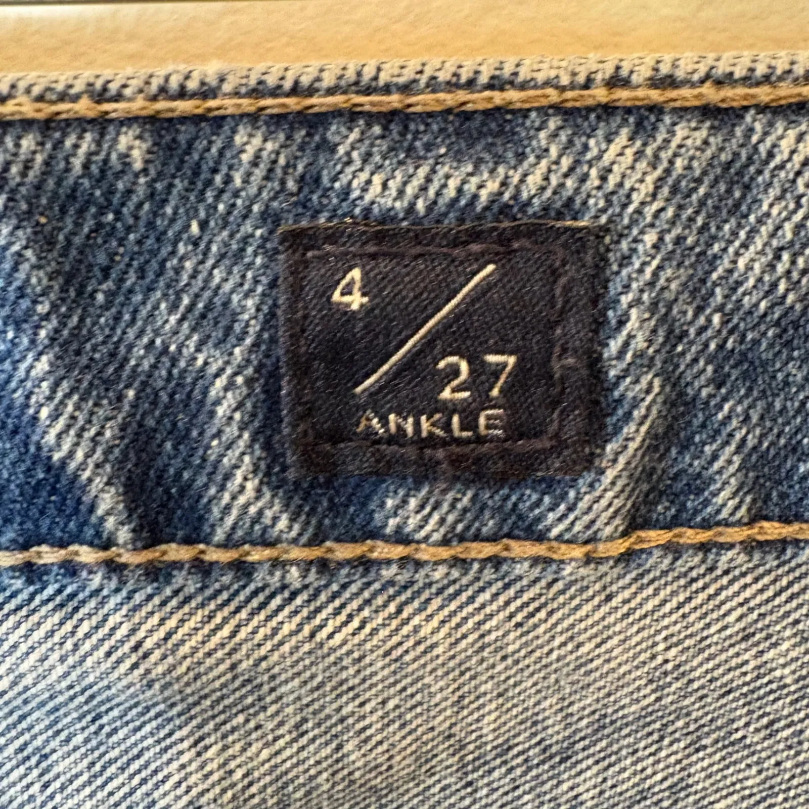 Lucky Brand Denim Button Fly Ankle Jeans Size 27 - Image 8