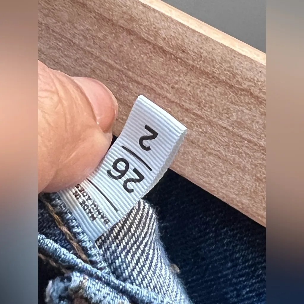 Loft Women's Blue Wide-Leg Jeans - Image 9