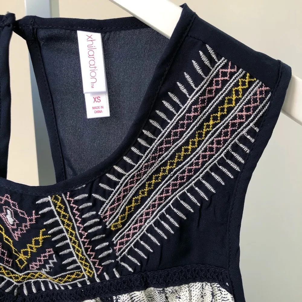 Juniors Boho Tank Top XS - Image 5
