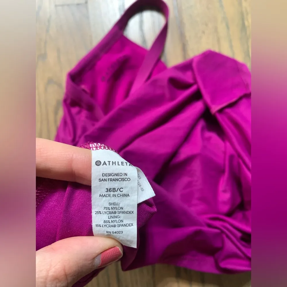 Athleta  swimsuit set tankini top bottoms 36B/C medium - Image 10