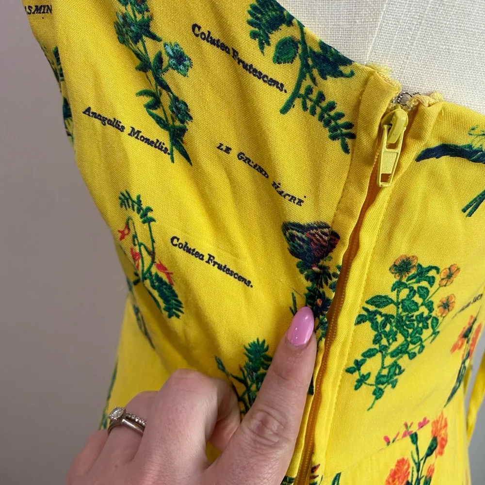 ModCloth Inclined To Impress Maxi Dress in Blossom Yellow Size Small - Image 8