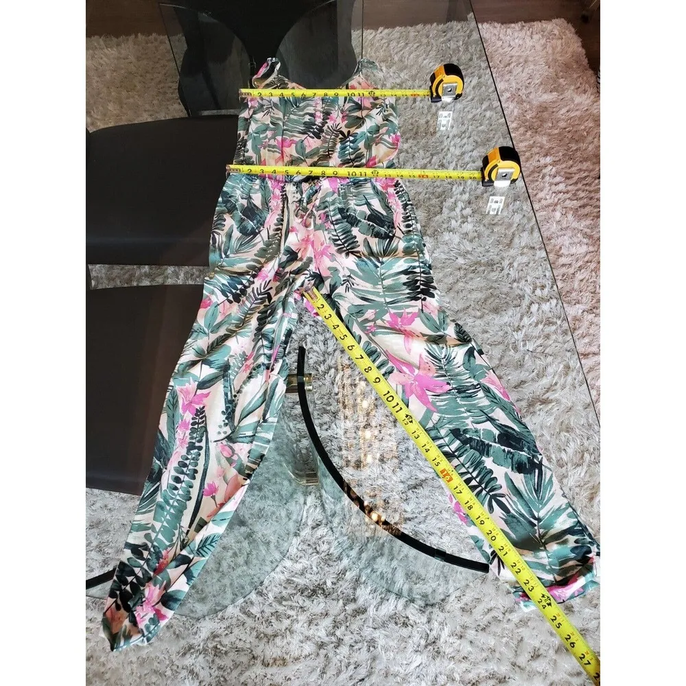 Old Navy Women's Multicolor Viscose Sleeveless Casual Jumpsuit Size X-Small - Image 10