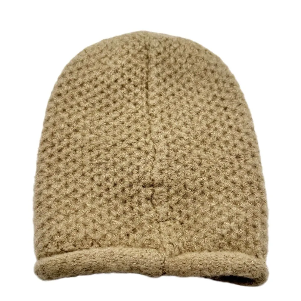 Free People Beige Dreamland Knit Beanie Women’s Winter Hat Size OS - Image 2
