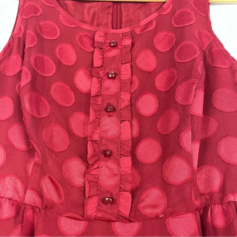 Disney’s Minnie Rocks the Dots by LC Lauren Conrad Dot Fit & Flare Dress - Image 3