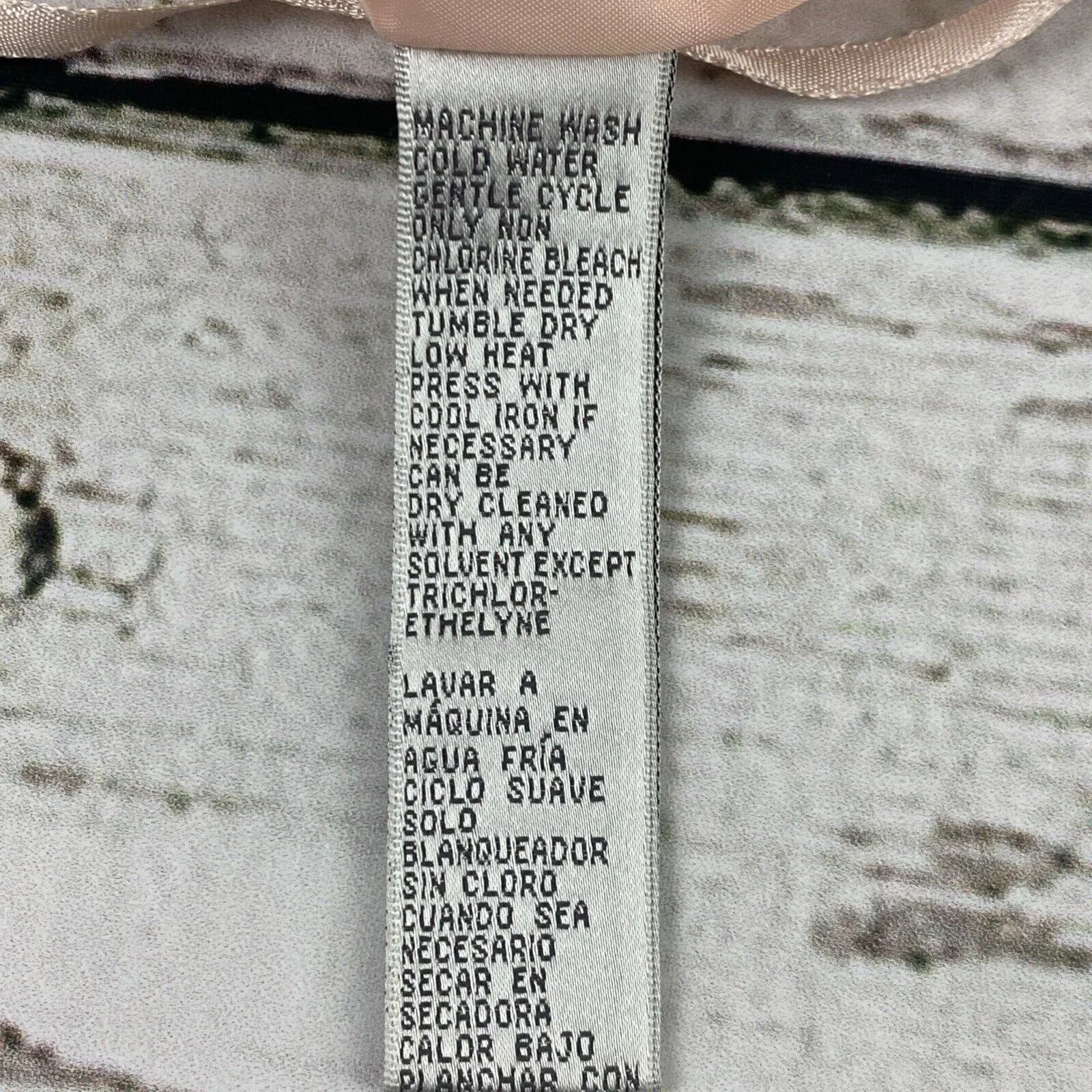 Nine West Sheath Dress [Size S/M] Sleeveless Floral Print Zipper Back‎ Stretch - Image 8