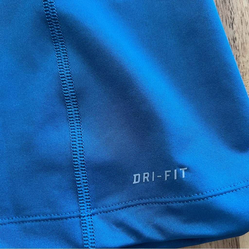 Nike Dri-FIT Racerback Athletic Tank Top Blue Size M - Image 5