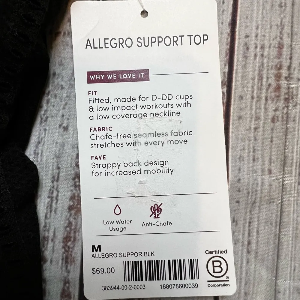 Athleta Allegro Support Top. Size Medium. New With Tags. - Image 12
