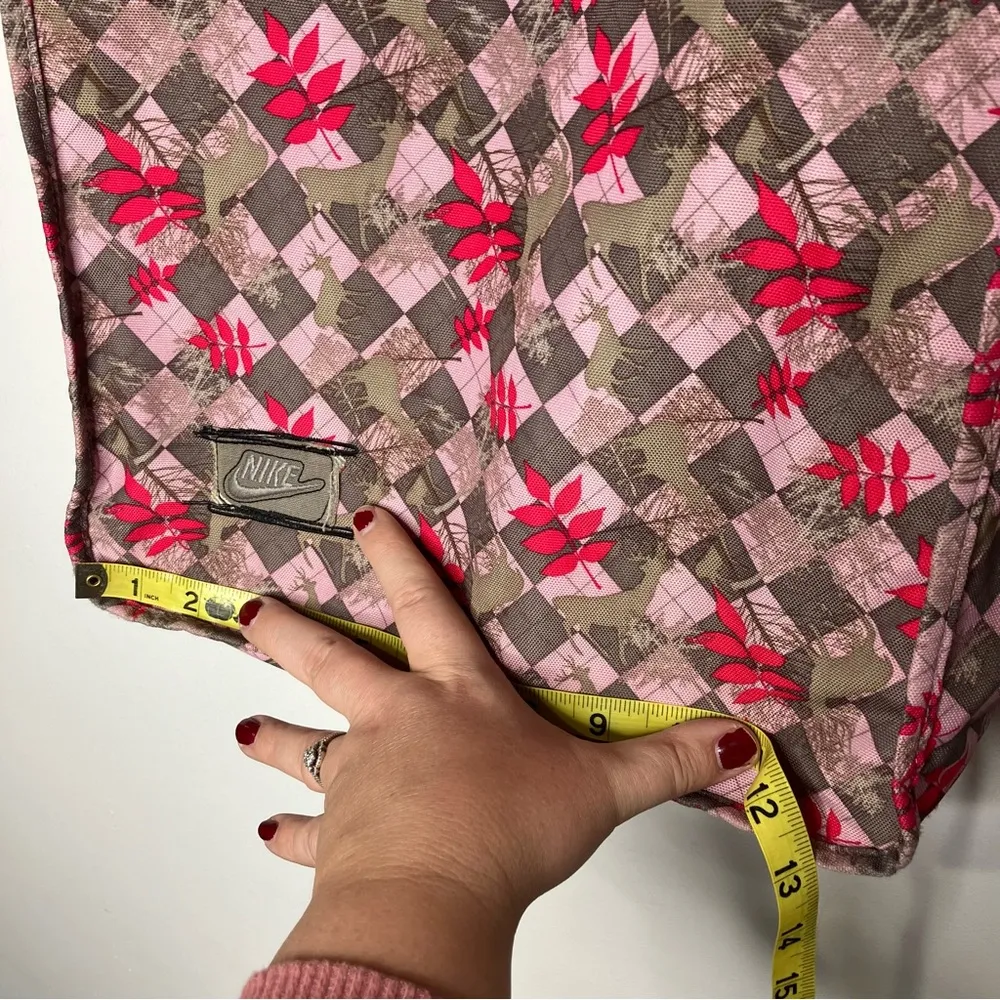 Nike Escape Tote bag shoulder bag pink brown medium size - Image 7