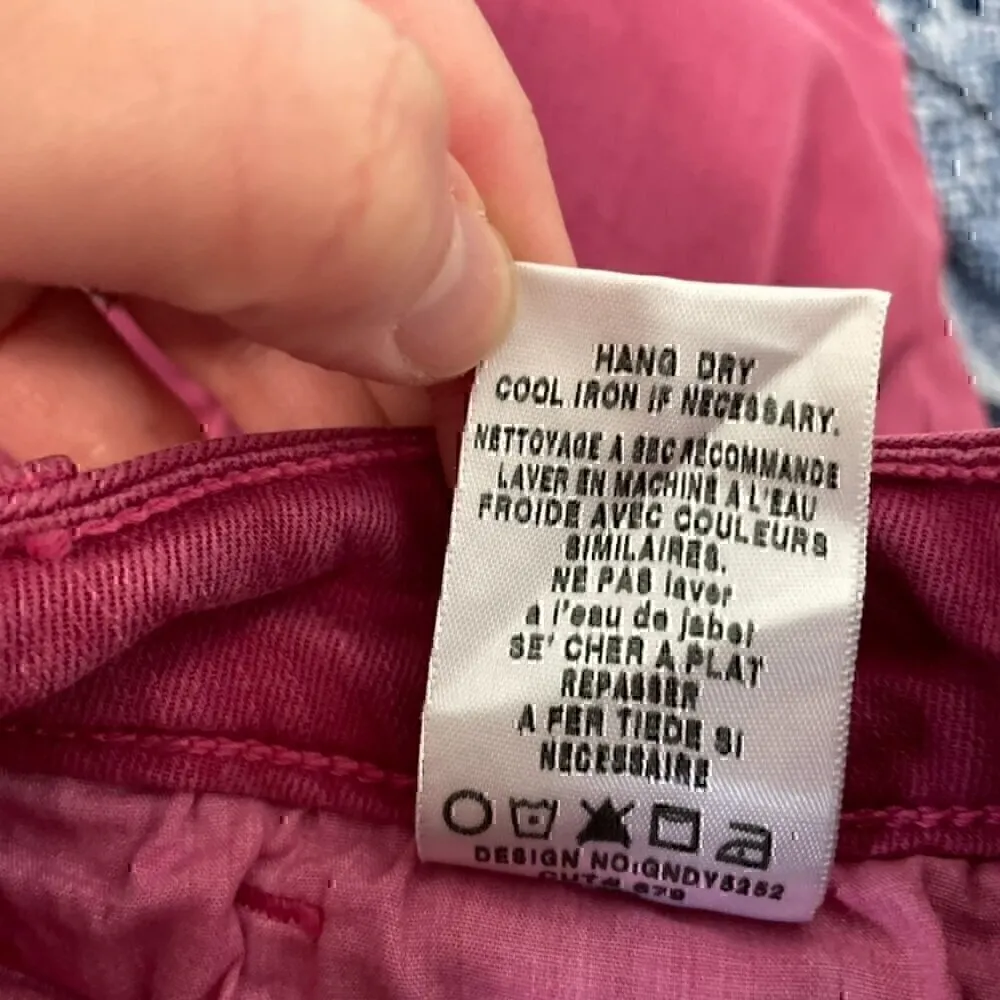 JOE'S JEANS JOES JEANS the Skinny Solid Magenta Pink Lyocell Cotton Jeans W26 26 - Image 9