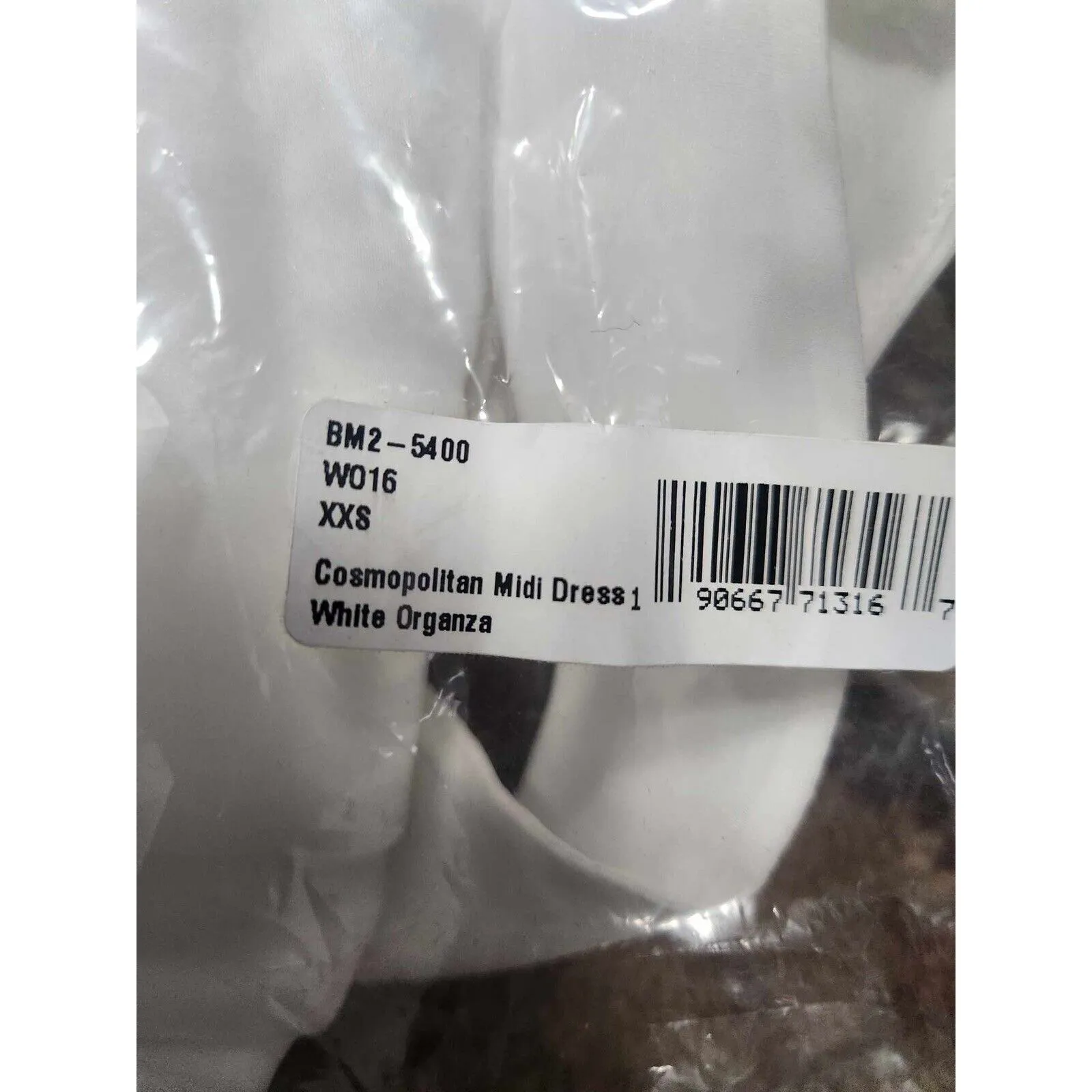 Show Me Your MuMu White Oranganza Bride Cosmopolitan Midi Dress Size Xxs. B26 - Image 12