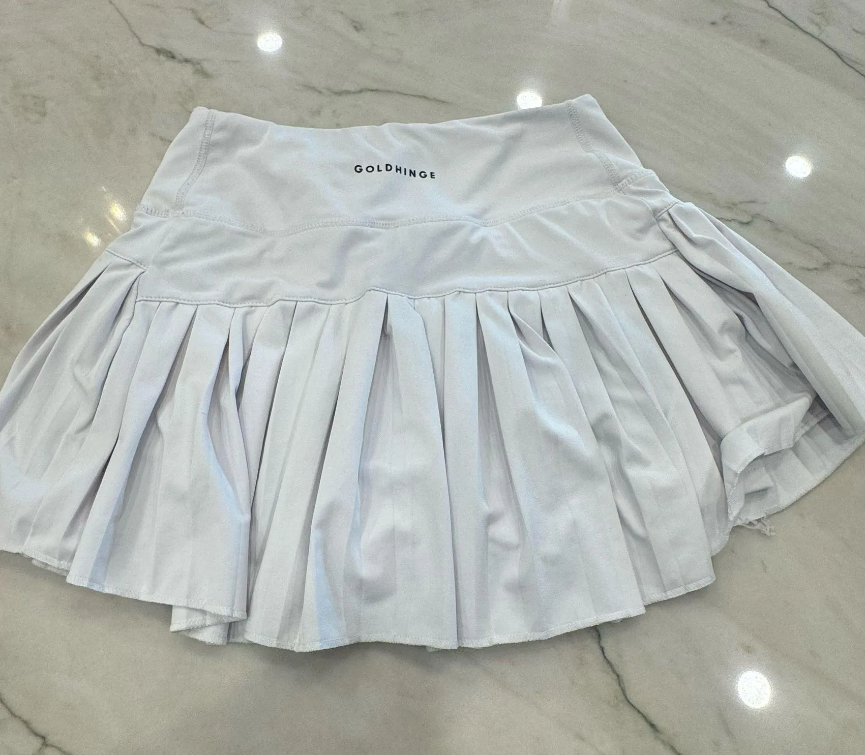 Gold Hinge Gold Tennis Skirt - Image 2