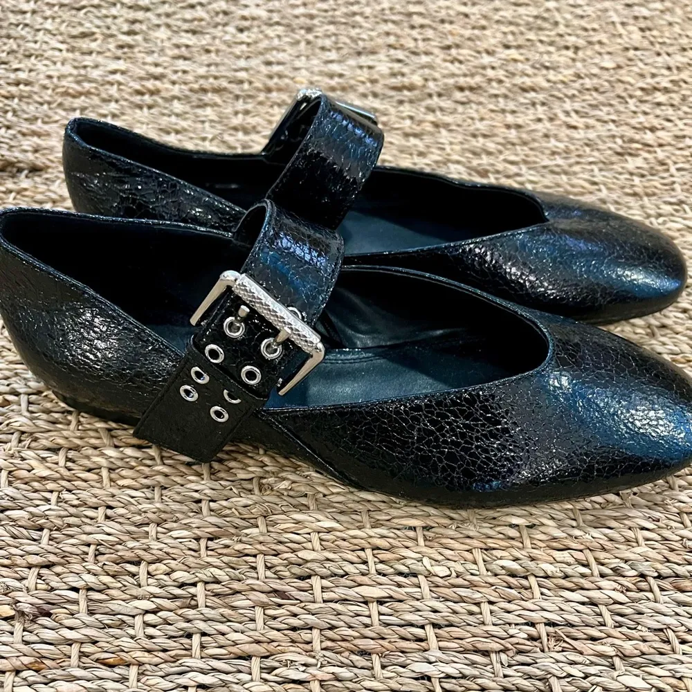 ZARA - Buckle Mary Janes, Size 8/ 39 - Image 8