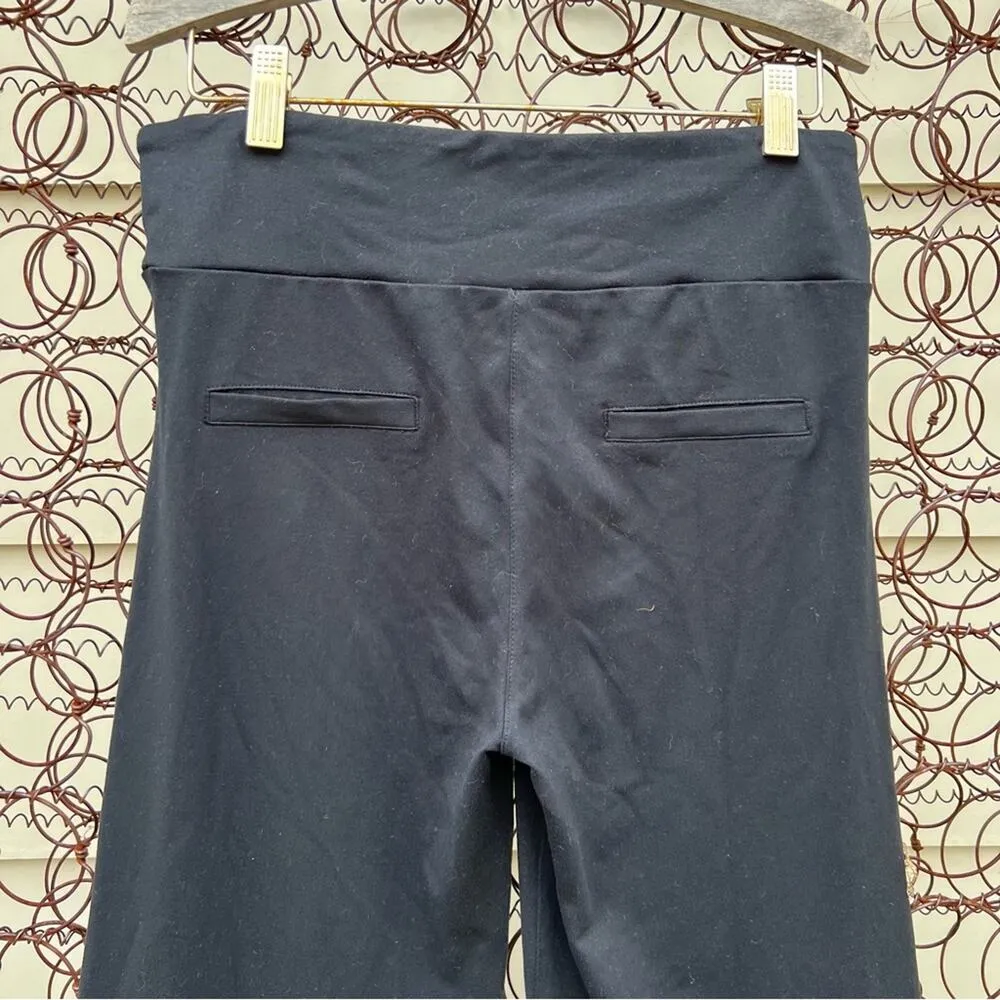 Betabrand SMALL LONG classic black boot cut yoga pants dress pants slacks - Image 6