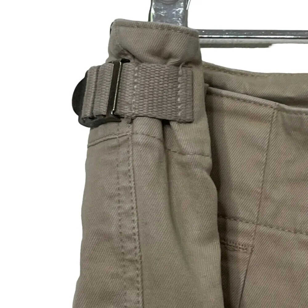 Isabel Marant Etoile Straight Leg Pants Women’s Size XS Neutral High Rise - Image 6