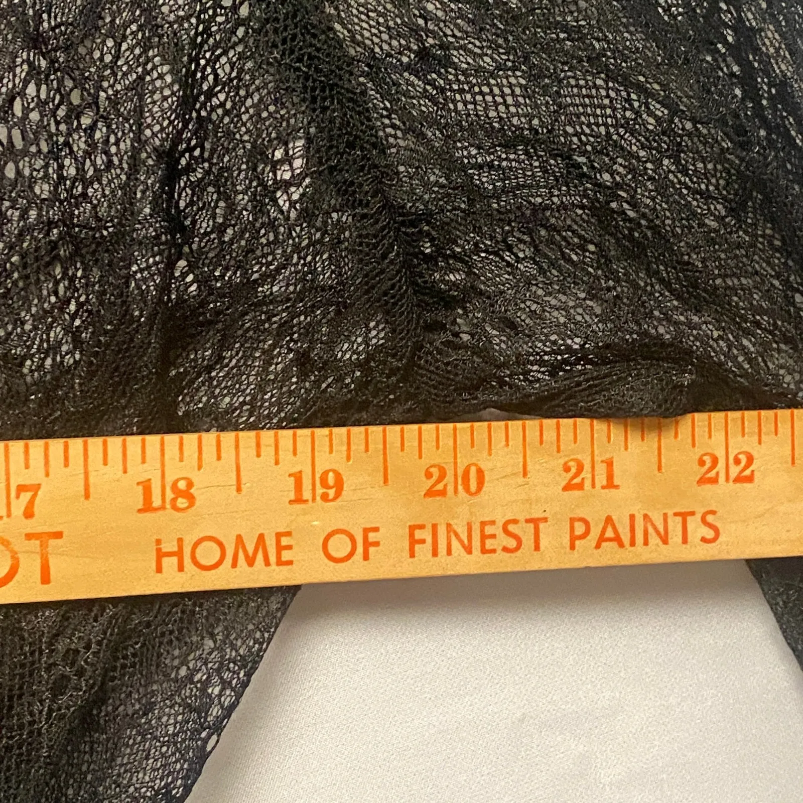 Forever 21 Black Sheer Lace Tie Front Flare Sleeve Top 0X Whimsigoth Grunge Goth - Image 9