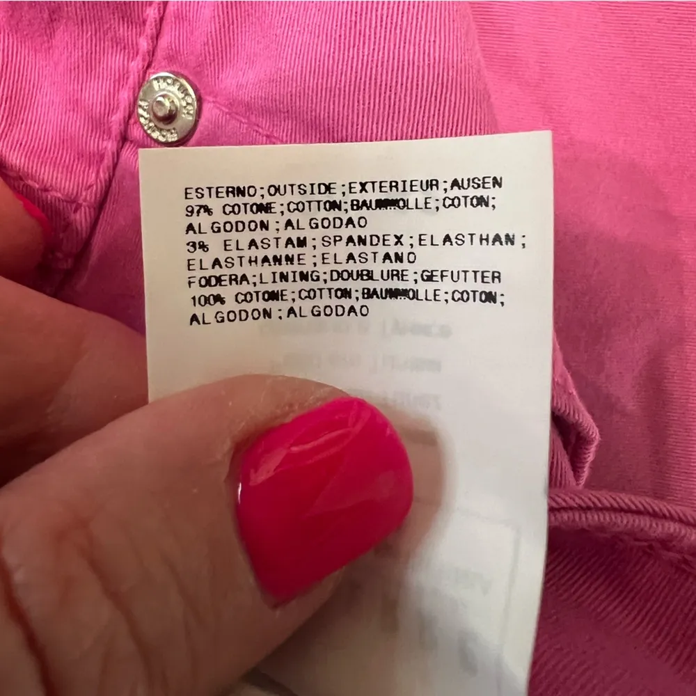 Fiorucci Pink Jeans size 28 - Image 4