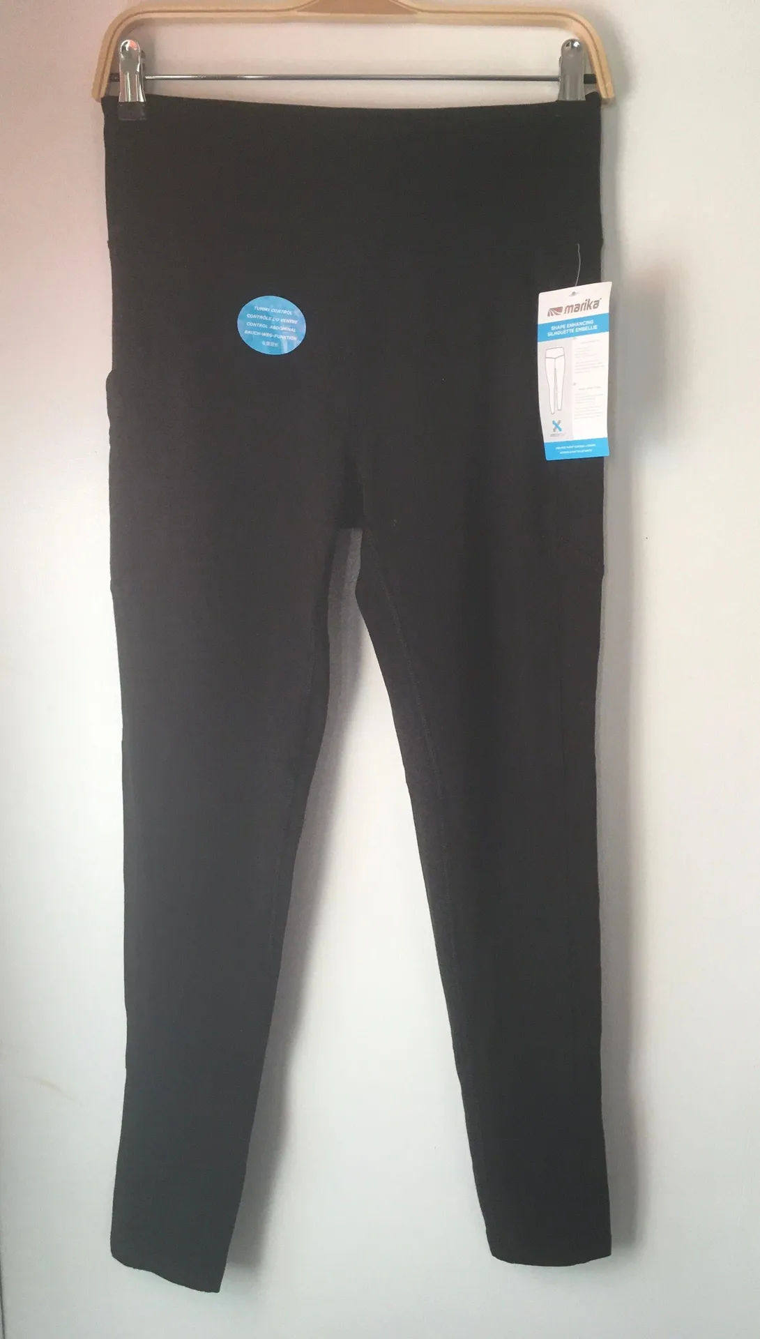 Shape Enhancing Leggings, Medium Black - Image 2