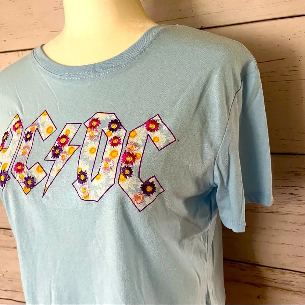 AC/DC  embroidered tee - Image 4