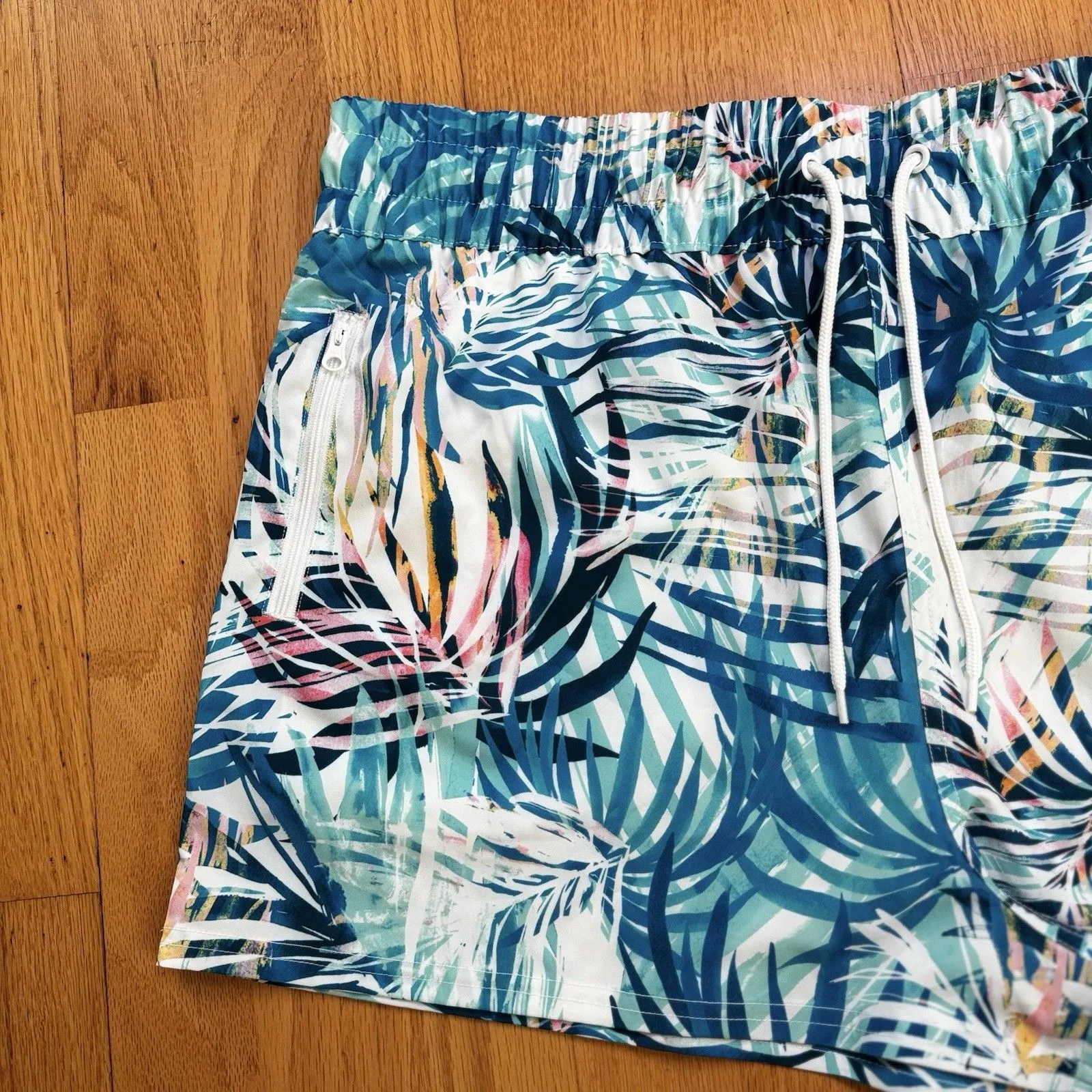 Ocean Pacific Women's Board Shorts Tropical Beach California Surf Leaf XL NWT - Image 9