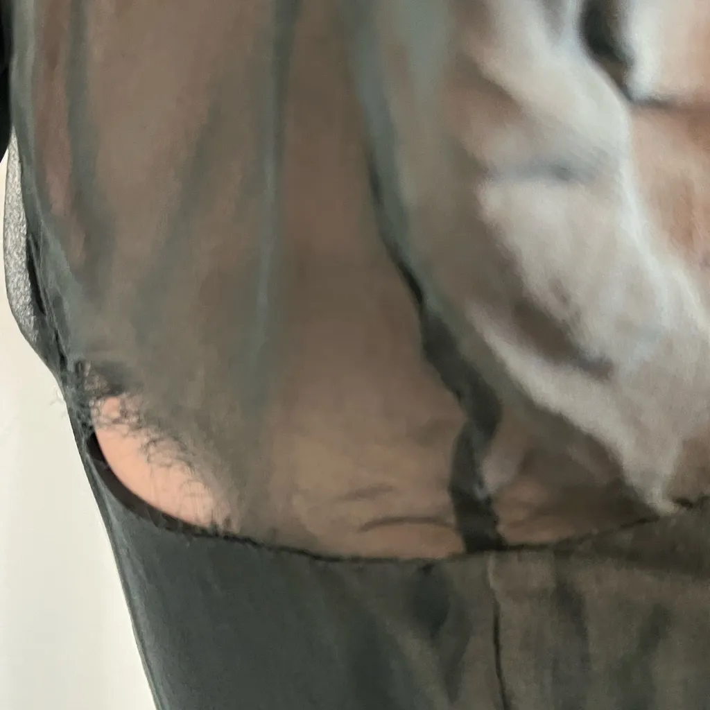 Cinq A Sept Elsa Dress in Everglade Cold Shoulder Ruffle Women’s Size 6 Green - Image 12