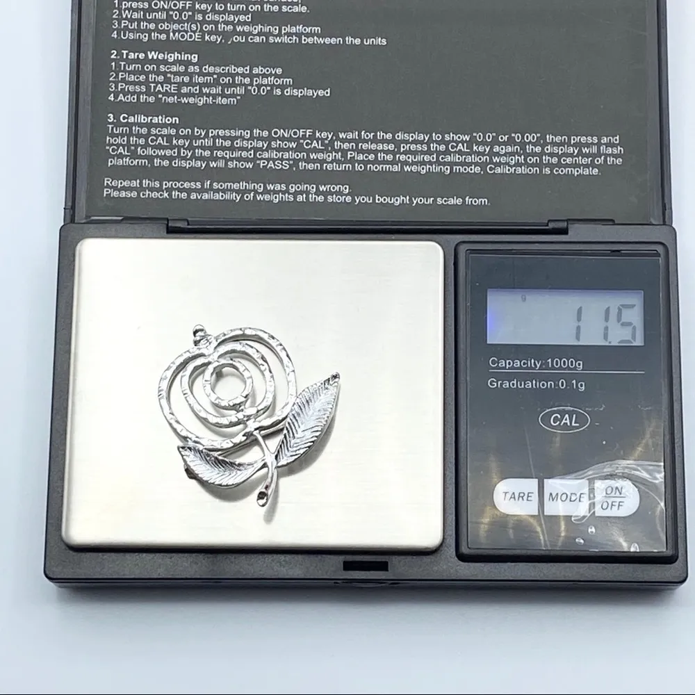 Sarah Coventry Silver Apple Cherry Fruit Brooch - Image 7