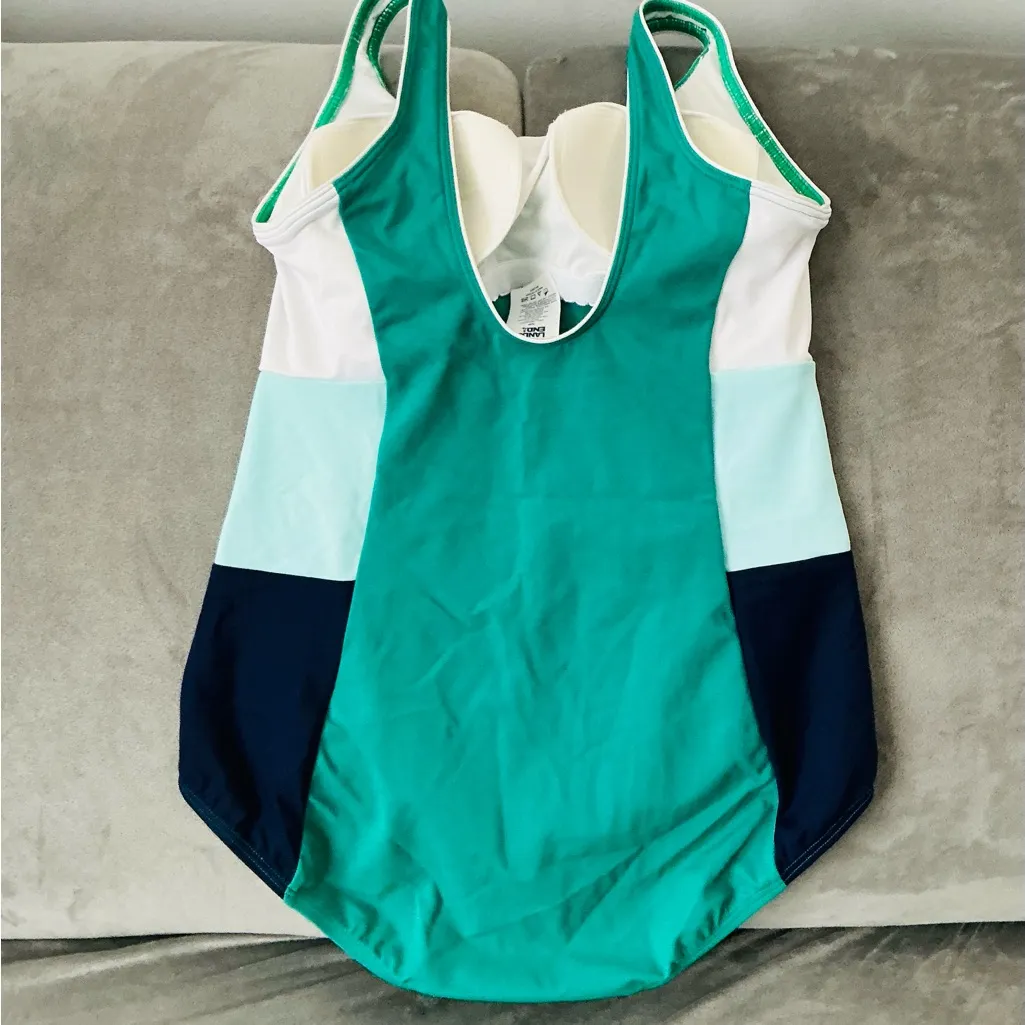 LandsEnd swim suit 🏖️ Green Size 10 - Image 3