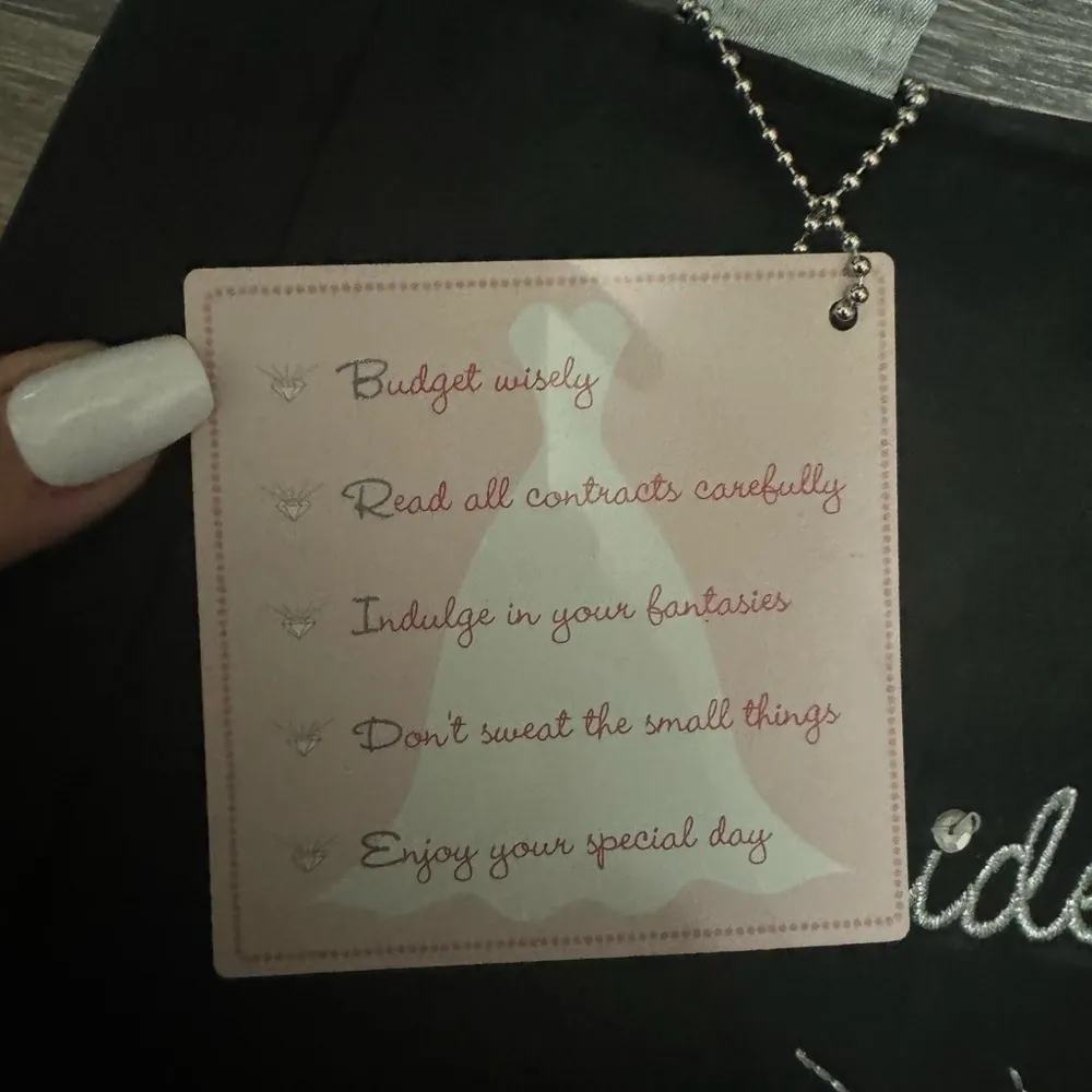 Bride To Be Tote Bag Black - Image 4