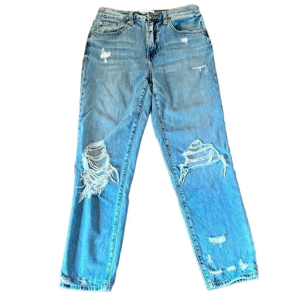 Pistola Presley high rise distressed straight legājeans 27 - Image 3