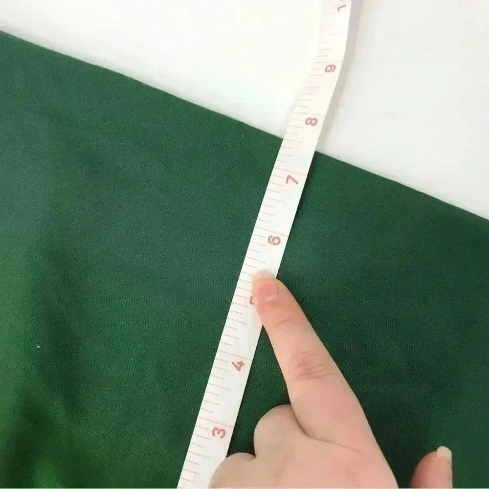 VINTAGE GREEN MOROCCAN EMBROIDERED CAFTAN KAFTAN DRESS OSFM BOHO FESTIVAL Size L - Image 3