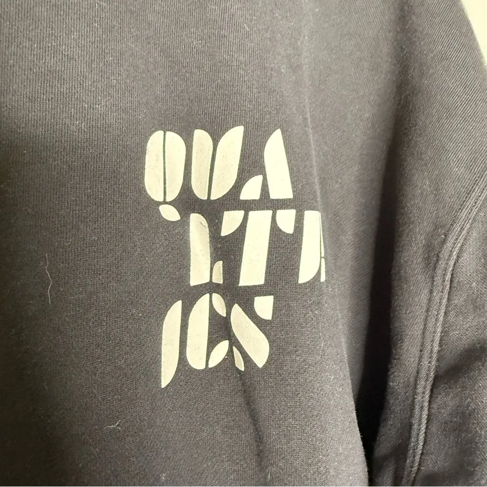 Lululemon x Qualtrics Black Crewneck Sweatshirt Women’s Medium - Image 7