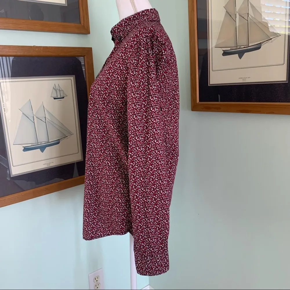 Denim & Flower Ricky Singh Ditsy Floral long Sleeve Button Down Shirt Small S - Image 4