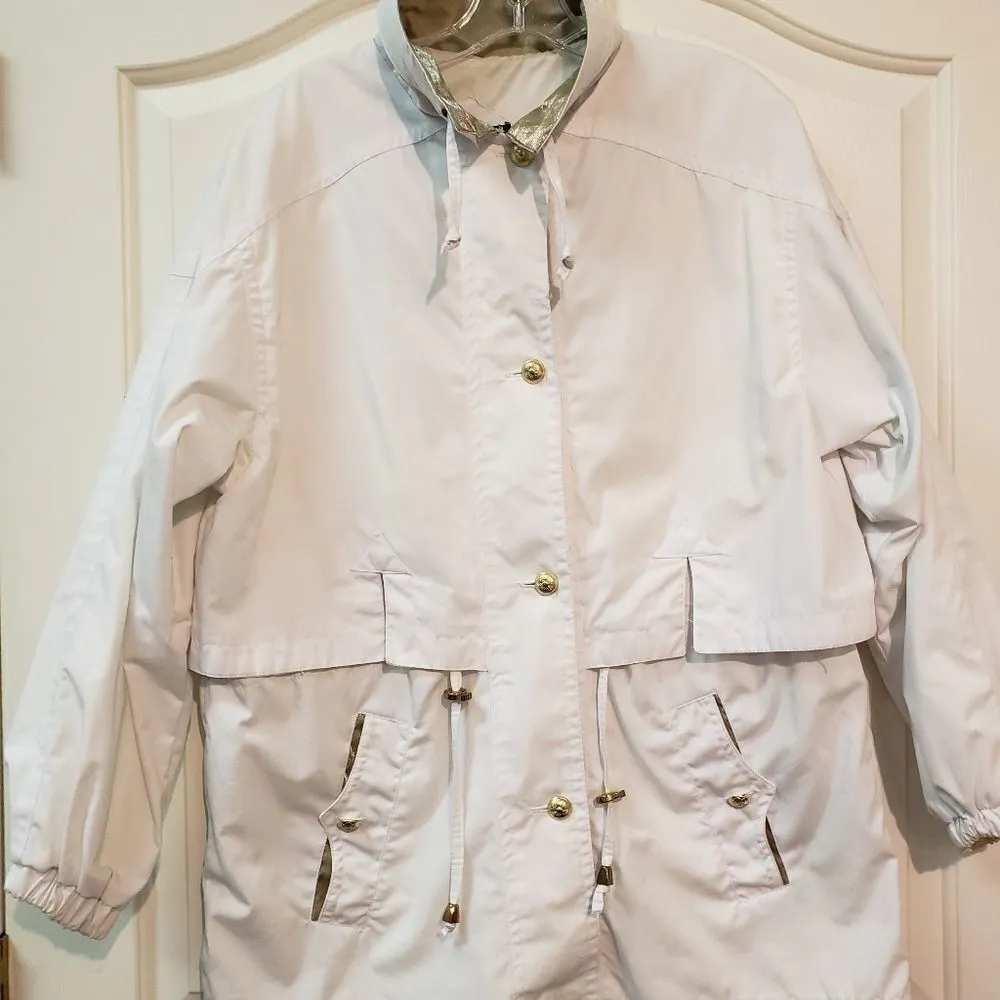 Coat White Size M - Image 2