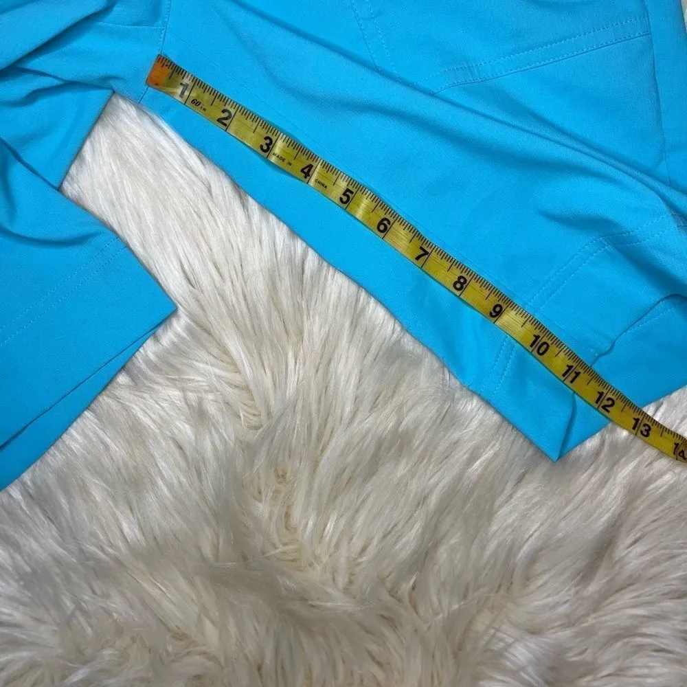Puma  turquoise tech golf shorts sz 2 - Image 7