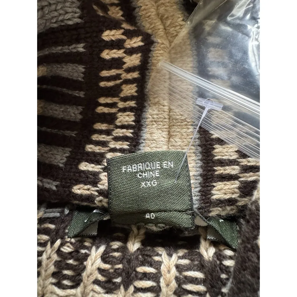 Eddie Bauer Women Cardigan Sweater Sz‎ XL Button Front Pockets Cotton NWOT VTG - Image 9