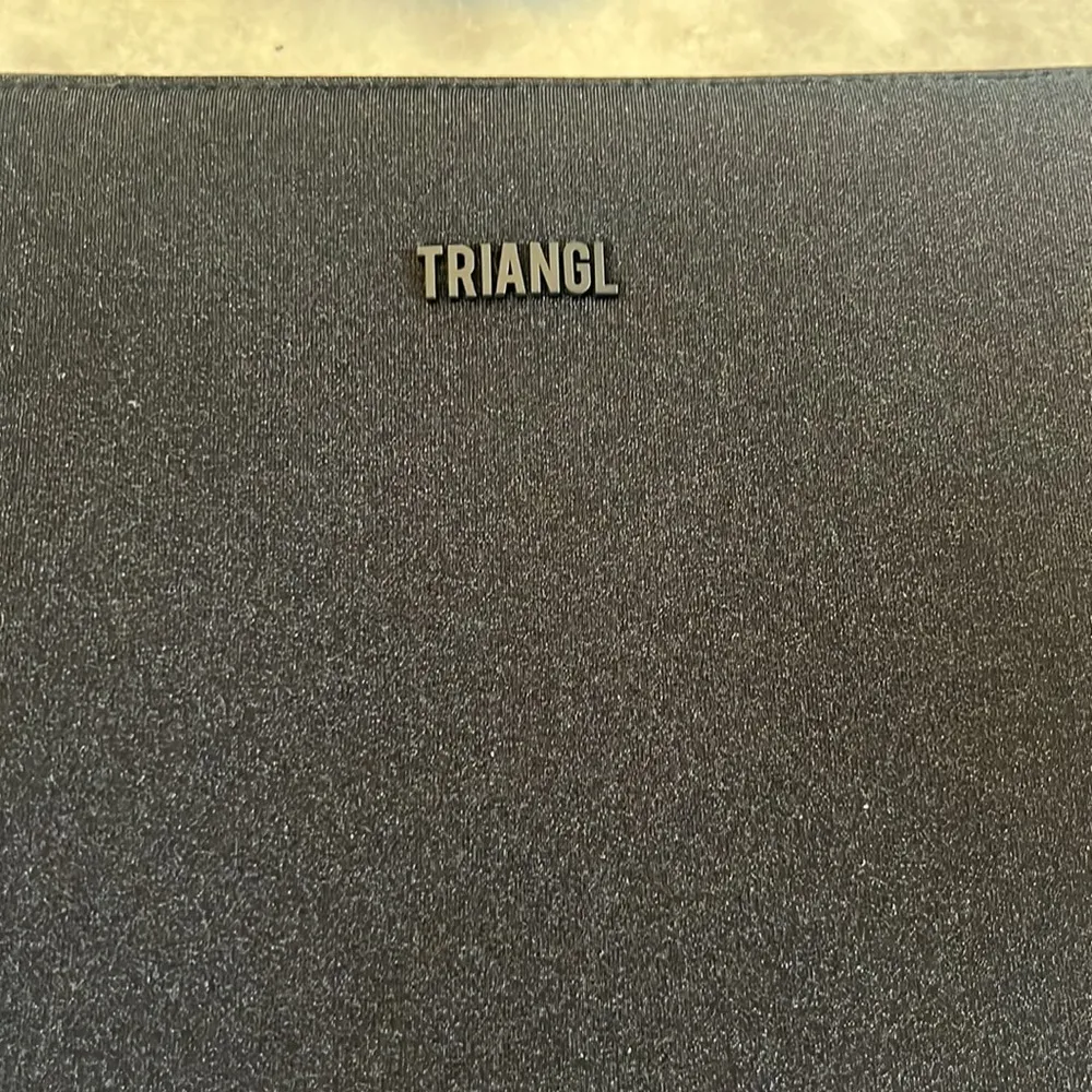 Aster Coconut Terry Triangl Bikini Bottom & Pouch NWT - Image 2