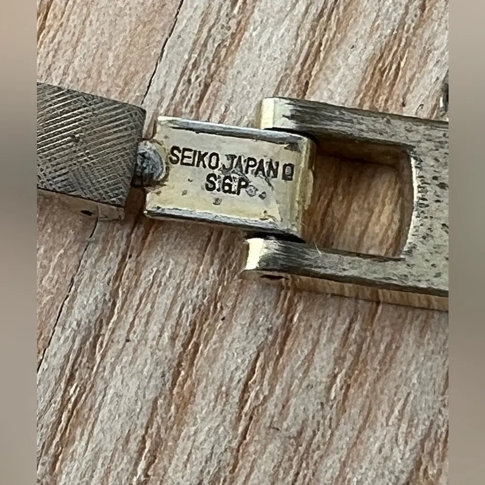 Seiko Gold Plated Vintage Mechanical Ladies Watch Gold Case Bracelet Dial - Image 11