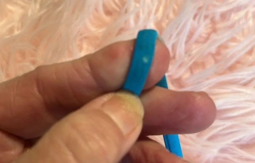 Yellow and White Striped Bikini Top - Image 10