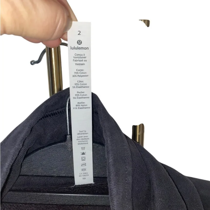 Lululemon Athletica Black zip up Radiant Jacket Sweatshirt athleisure activewear - Image 7