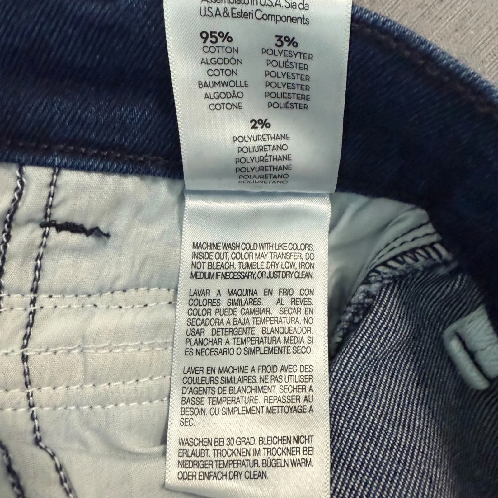 MOTHER The Tabby Tune Up Skimp Jeans Dark Wash Pleated Straight Leg Size 28 Blue - Image 13