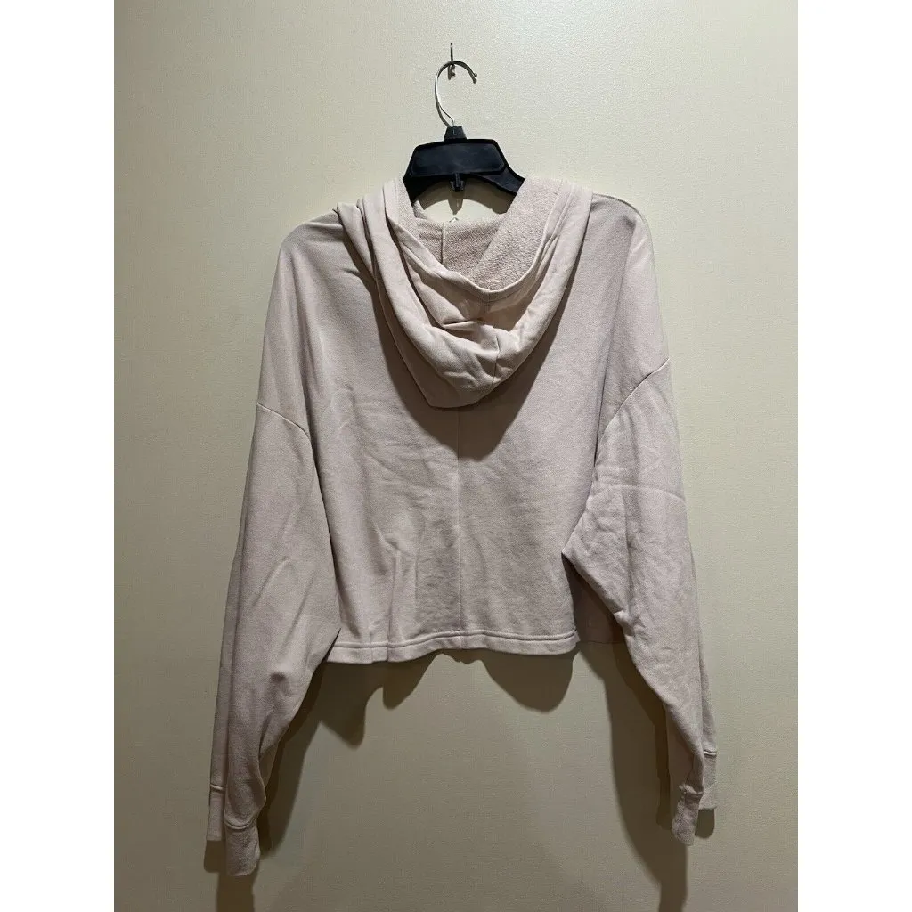 Fabletics  Cropped Hoddie ~ Light Pink  ~ Large - Image 4