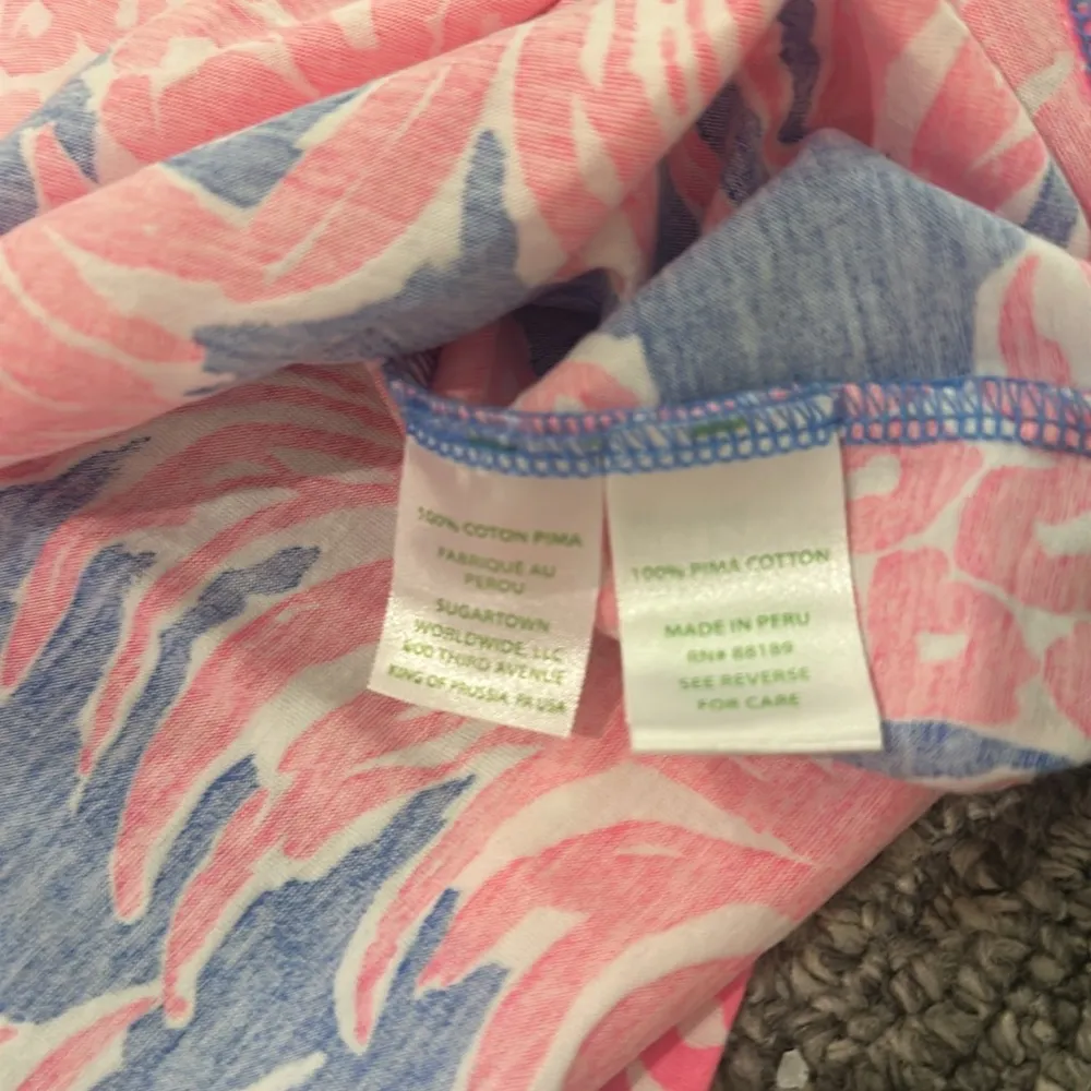 Lilly Pulitzer Kristen Swing Dress in Blue Haven Little Flamenco Pineapple Sz M - Image 8