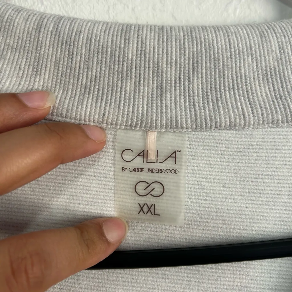 Calia Light Gray Zip - Image 3