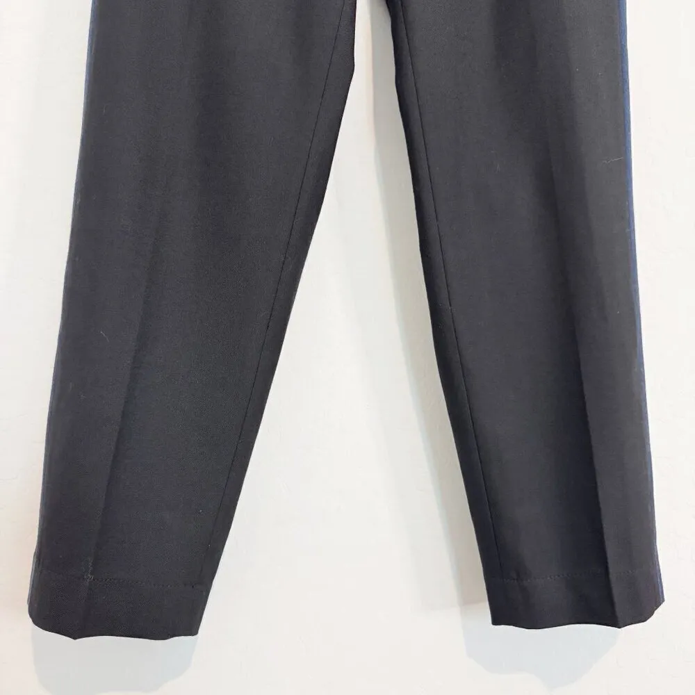 Club Monaco‎ Ryanne Wool Trouser Tuxedo Stripe Dress Pants Contemporary Size 4 - Image 5